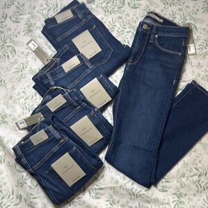 NWT-Hudson Nico Mid-Rise Straight Leg Jeans| Multiple Sizes EUC 24&25-Smoke-Free